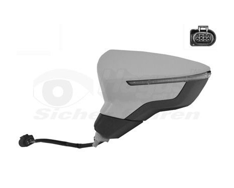 Outside Mirror * HAGUS * 4946817 Van Wezel