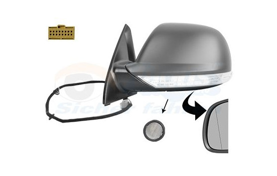 Outside Mirror * HAGUS * 5847817 Van Wezel