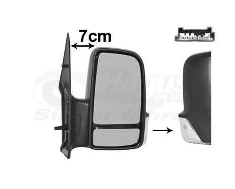 Outside Mirror HAGUS 5862802, Image 2