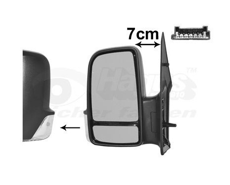 Outside Mirror HAGUS 5862807, Image 2