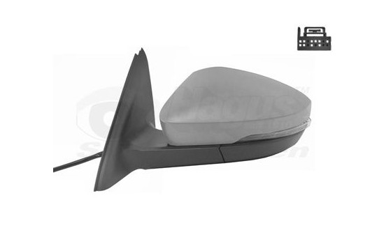 Outside Mirror * HAGUS * 7624807 Van Wezel