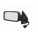 Outside mirror left 4930807 Van Wezel