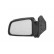 Outside mirror left 5245803 Van Wezel
