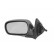 Outside mirror left 8110803 Van Wezel