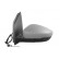 Outside mirror LEFT COMPLETE 11/09+ Primer, Aspherical 5829813 Hagus