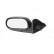 Outside mirror LEFT COMPLETE SEDAN + HATCHB. 5385803 Hagus