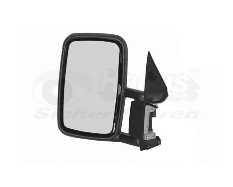Outside mirror LEFT COMPLETELY NOT RIGHT INSIDE ANGLEABLE 3076801 Hagus, Image 2