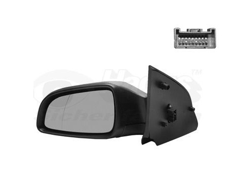 Outside mirror left electric Aspherical Primer ElectricFolding 3746827 Hagus, Image 2