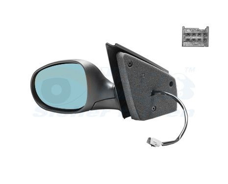 Outside mirror left electric BLACK 1629807 Hagus, Image 2