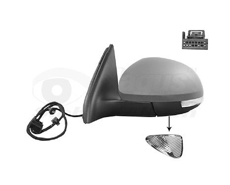 Outside mirror left electric Electr./Heated/Folding. 5745817 Hagus, Image 2