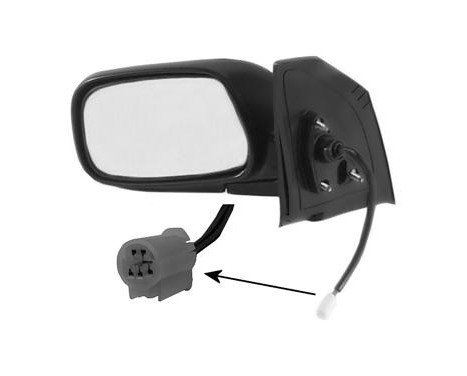 Outside mirror LEFT ELECTRIC, not HEATED until '04 5393805 Hagus