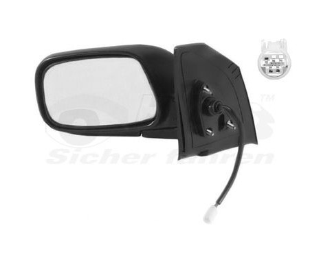 Outside mirror LEFT ELECTRIC, not HEATED until '04 5393805 Hagus, Image 2