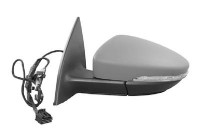 Outside mirror left electric Primer, Heated 6-pin 5891807 Hagus