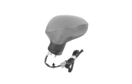 Outside mirror left electric Primer, Heated 7-pin 4944817 Hagus