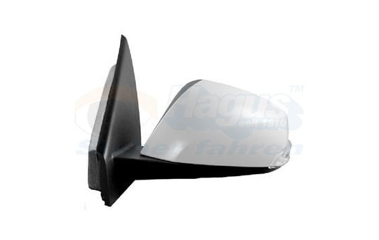 Outside mirror left electric Primer, Heated, Temperature Sensor 4356807 Hagus, Image 2