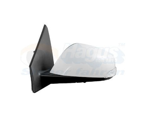 Outside mirror left electric Primer, Heated, Temperature Sensor 4377817 Hagus, Image 2