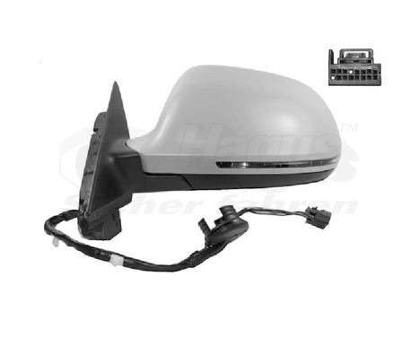 Outside mirror left electric until 05/2009 [electric folding] 0327817 Hagus, Image 2