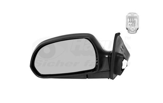 Outside mirror left electric until '10/03 Heated 8218807 Hagus, Image 2