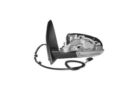 Outside mirror LEFT from '04 HEATED, Electric FOLDING. 5838857 Hagus