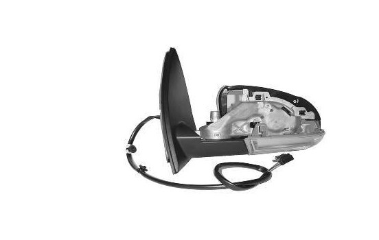 Outside mirror LEFT from '04 HEATED, Electric FOLDING. 5838857 Hagus
