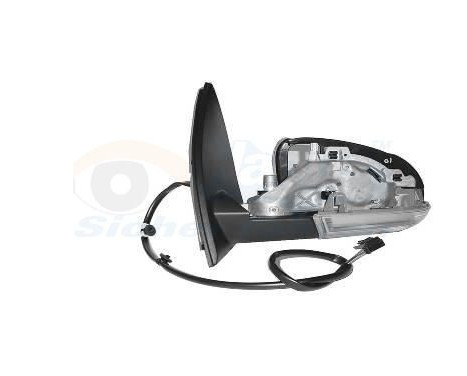 Outside mirror LEFT from '04 HEATED, Electric FOLDING. 5838859 Hagus, Image 2