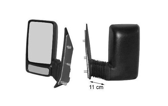 Outside mirror LEFT FULL CENTER ARM 2813811 Hagus