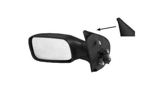 Outside mirror LEFT FULLY 5-door 1754813 Hagus