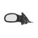 Outside mirror LEFT FULLY ASPHERIC 4345803 Hagus