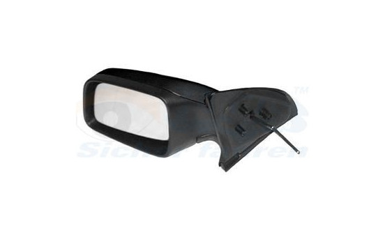 Outside mirror LEFT FULLY BLACK - Not Coupe, Convertible 3742813 Hagus, Image 2