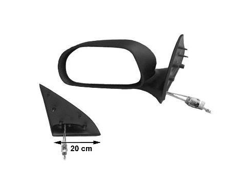 Outside mirror LEFT FULLY BRAVO 1756803 Hagus