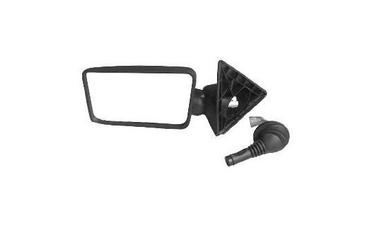 Outside mirror LEFT FULLY OUTSIDE OR INSIDE ADJUSTABLE. 0908803 Hagus