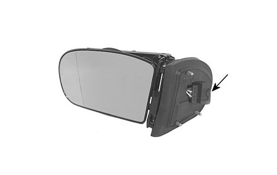 Outside mirror LEFT -M.-A.-R. 7 Pins 3032853 Hagus