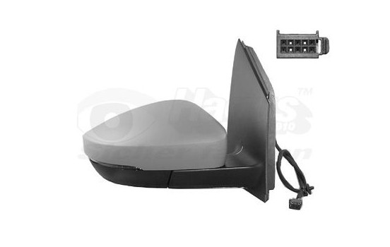 Outside mirror RIGHT COMPLETE 11/09+ Primer 5829814 Hagus, Image 2