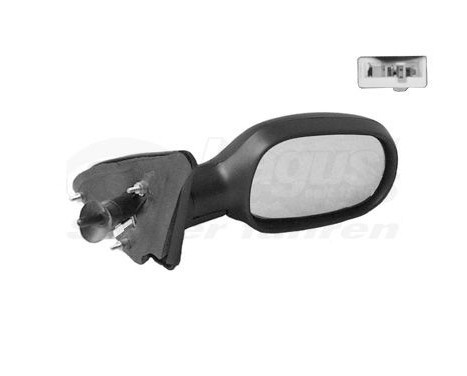 Outside mirror RIGHT COMPLETE -4/99 4323804 Hagus, Image 3