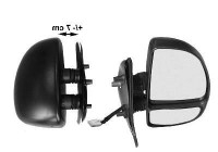 Outside mirror RIGHT COMPLETE from '00 SHORT 2 MIRROR HEATED 1747808 Hagus