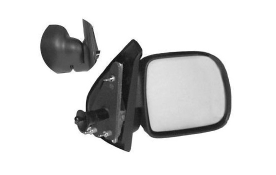 Outside mirror RIGHT COMPLETE up to '01 4310804 Hagus