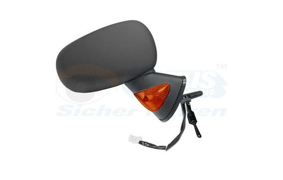 Outside mirror RIGHT COMPLETE with SENSOR HOLE 4366804 Hagus, Image 3