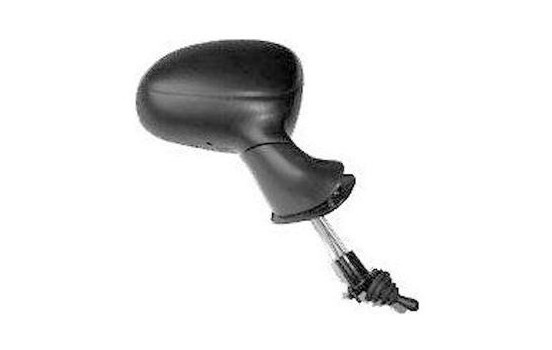 Outside mirror RIGHT COMPLETELY BLACK 8107804 Hagus