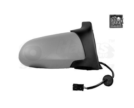 Outside mirror right electric 11/02- Primer, Heated 3791808 Hagus, Image 2