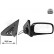 Outside mirror right electric 3-door 3317806 Hagus, Thumbnail 3