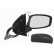 Outside mirror right electric 3-door CONVEX 1625818 Hagus