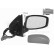 Outside mirror right electric 3-door CONVEX 1625818 Hagus, Thumbnail 3