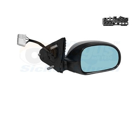 Outside mirror right electric -5/99 HEATING, TEMP. 4047808 Hagus, Image 3