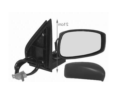 Outside mirror right electric 5-door CONVEX 1626818 Hagus