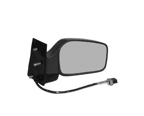 Outside mirror right electric BLACK, HEATED 1759818 Hagus