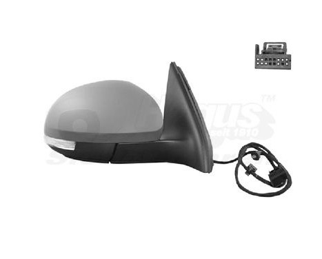 Outside mirror right electric Electr/Heated 5745808 Hagus, Image 2