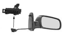 Outside mirror right electric from '98 BLACK HEATED 5878808 Hagus