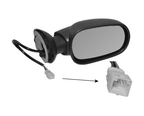 Outside mirror right electric Heated 1514808 Hagus