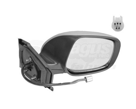 Outside mirror right electric Heated 5432808 Hagus, Image 2