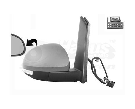 Outside mirror right electric Heated 5776808 Hagus, Image 2
